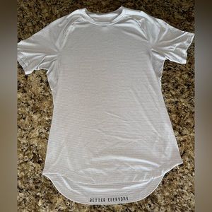 Raw Linen Lululemon Drysense Short-Sleeve Shirt